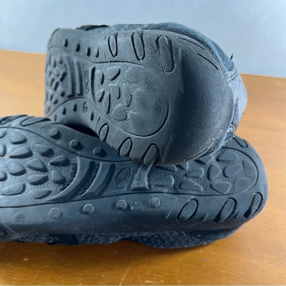 Comfort Fit Purple and Black Casual Slip-On Sneakers Memory Foam - Picture 6 of 7